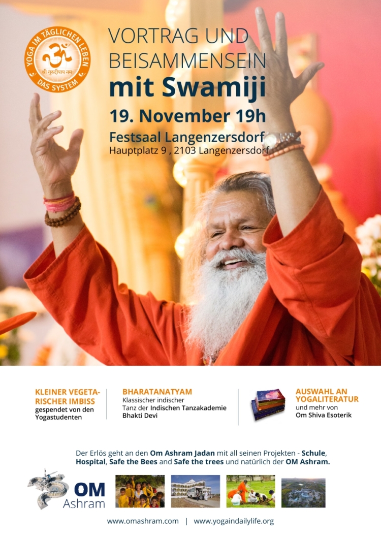 vortrag und beisammensein mit swamiji 2019
