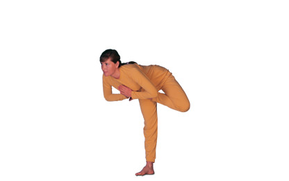 3 – 8 Ekapada Utthanasana Ein-Bein-Stellung